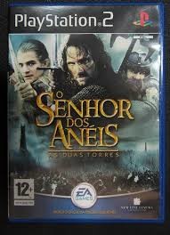 PS2 O SENHOR DOS ANEIS AS DUAS TORRES - USADO